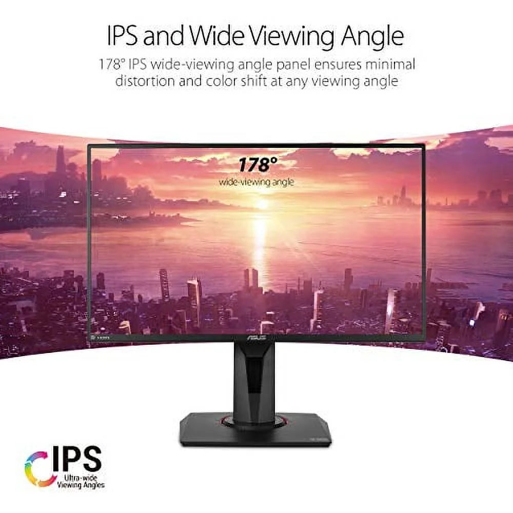ASUS TUF Gaming 25" 1080P Monitor (VG259Q) - Full HD, IPS, 144Hz, 1ms Y901199