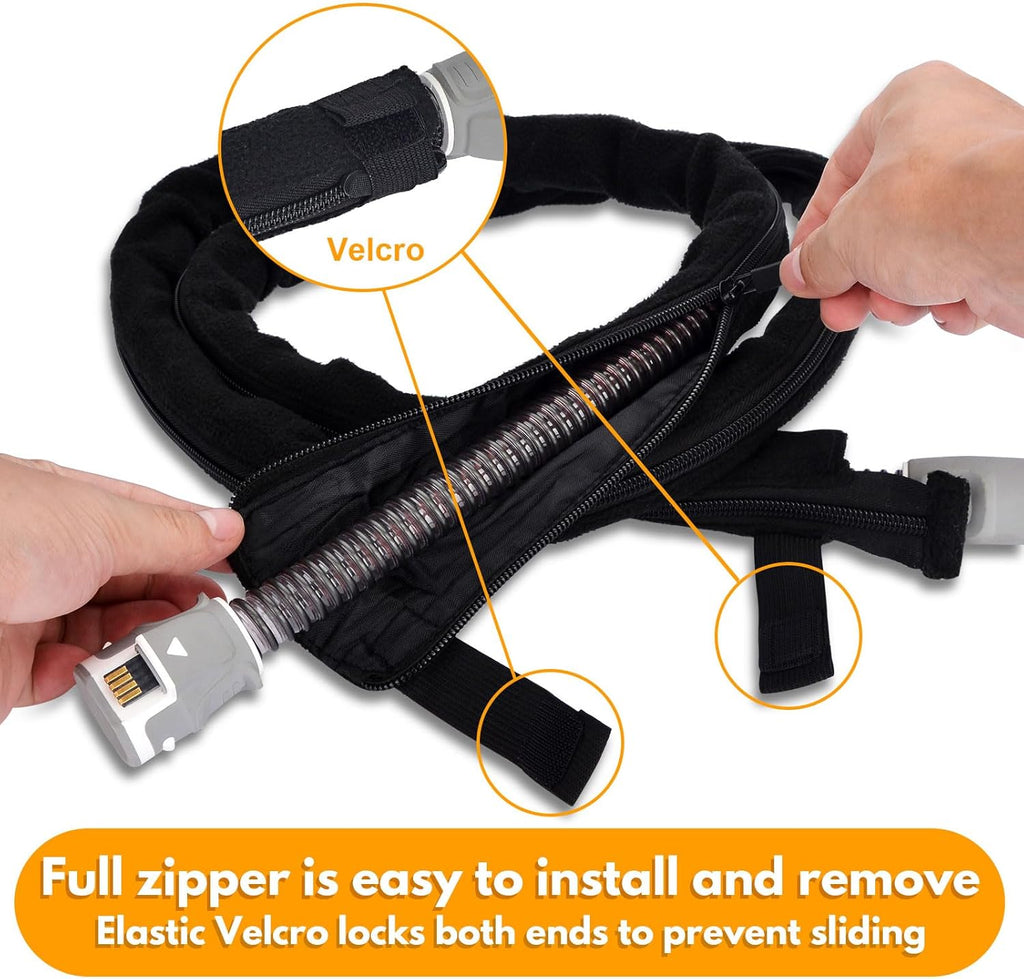 6.3ft CPAP Hose Cover for ResMed AirSense 10 & 11, Cat Proof Tube Wrap Y919