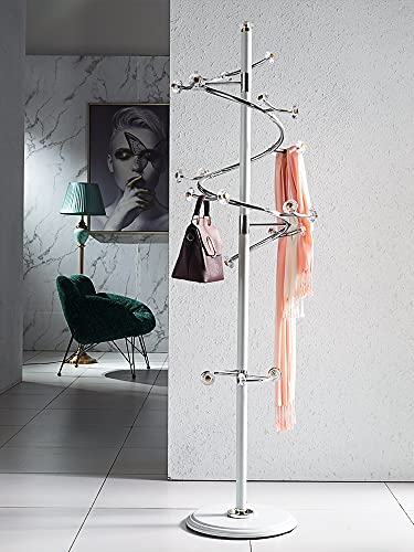 Stainless Steel Coat Rack Floor Hanger for Bedroom Z91195