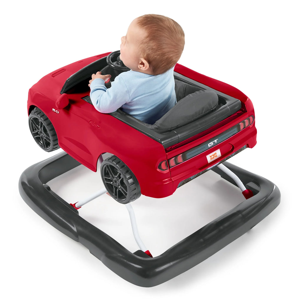 Bright Starts 4-in-1 Adjustable Baby Walker with Removable Steering Wheel L216763