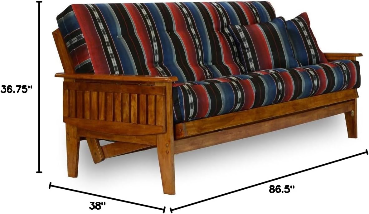Nirvana Futons 8-Inch Eastridge Futon Set, Queen T46496