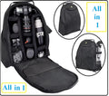 Large Backpack Camera Case Bag For Canon EOS Rebel T7i SL2 77D