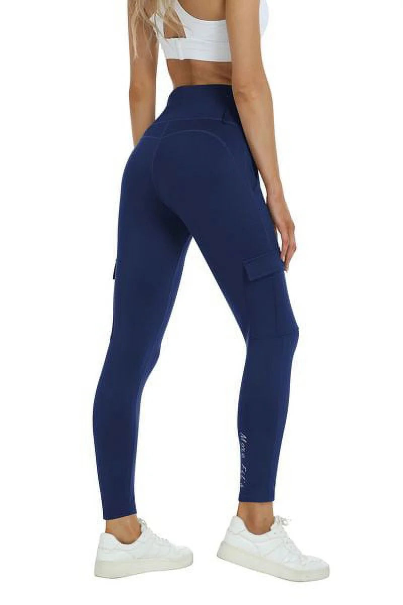 Mofiz Women's High Waisted Yoga Pants with Pockets K4776