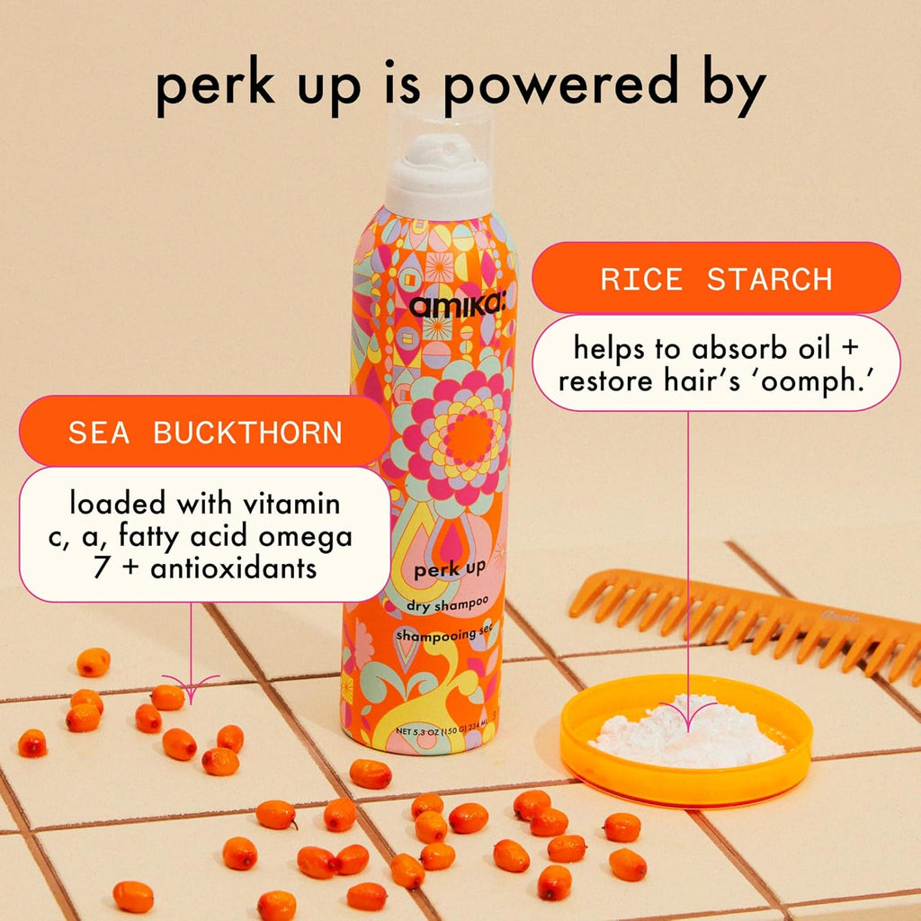 amika perk up talc-free dry shampoo 9.5oz A399093