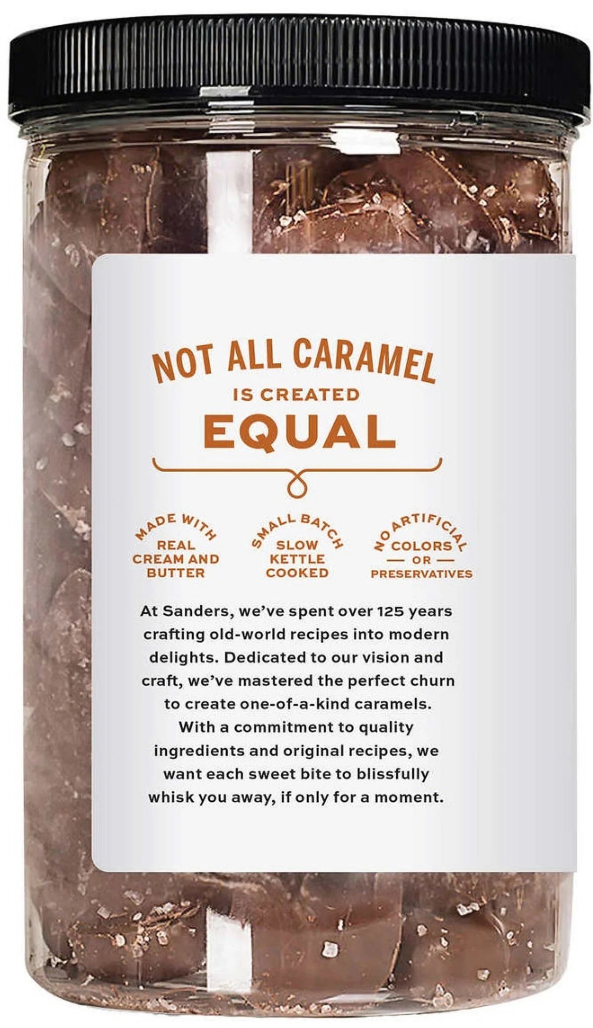 Sanders Milk Chocolate Sea Salt Caramel Candy, 36 oz P78962