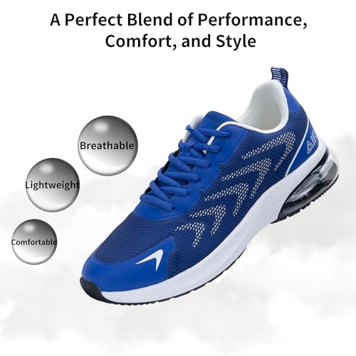 JARLIF Men's Air Running Shoes Lightweight Athletic Sneakers D226181