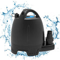 Acquaer Submersible Water Pump 1/6 HP Sump Pump Thermoplastic Utility Pump Small Electric Water Pump 1750GPH Water Remove for Basement Hot Tubs Garden Pool Cover Draining with 10 ft Cord