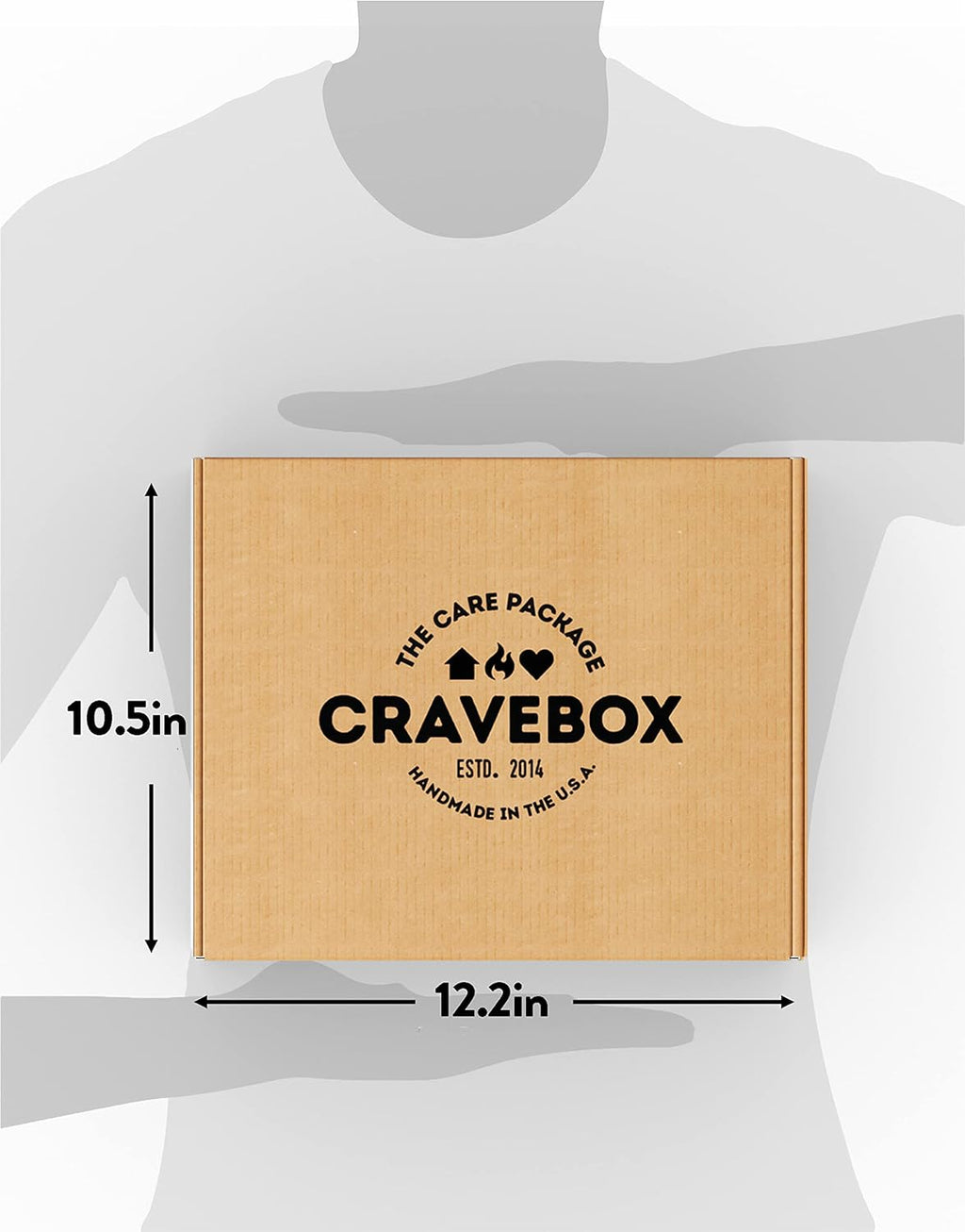 CRAVEBOX Healthy Snacks Variety Pack (40 Count) for Adults S8212