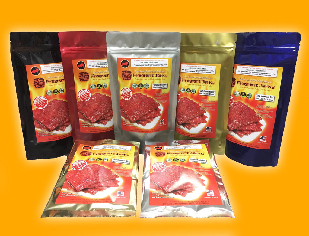 Singapore-Style Fire-Grilled Pork Jerky, Original Flavor 12 oz. V204700
