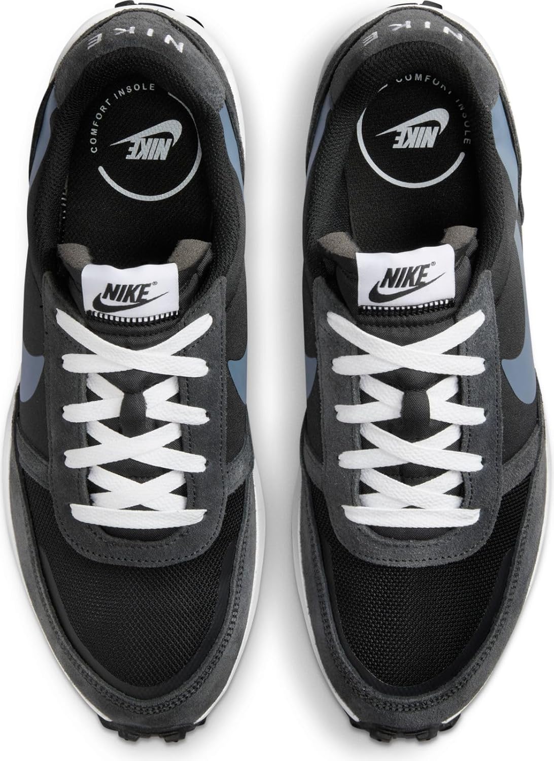 Nike Waffle Debut Men's Shoes Black/White Size 8 B8849