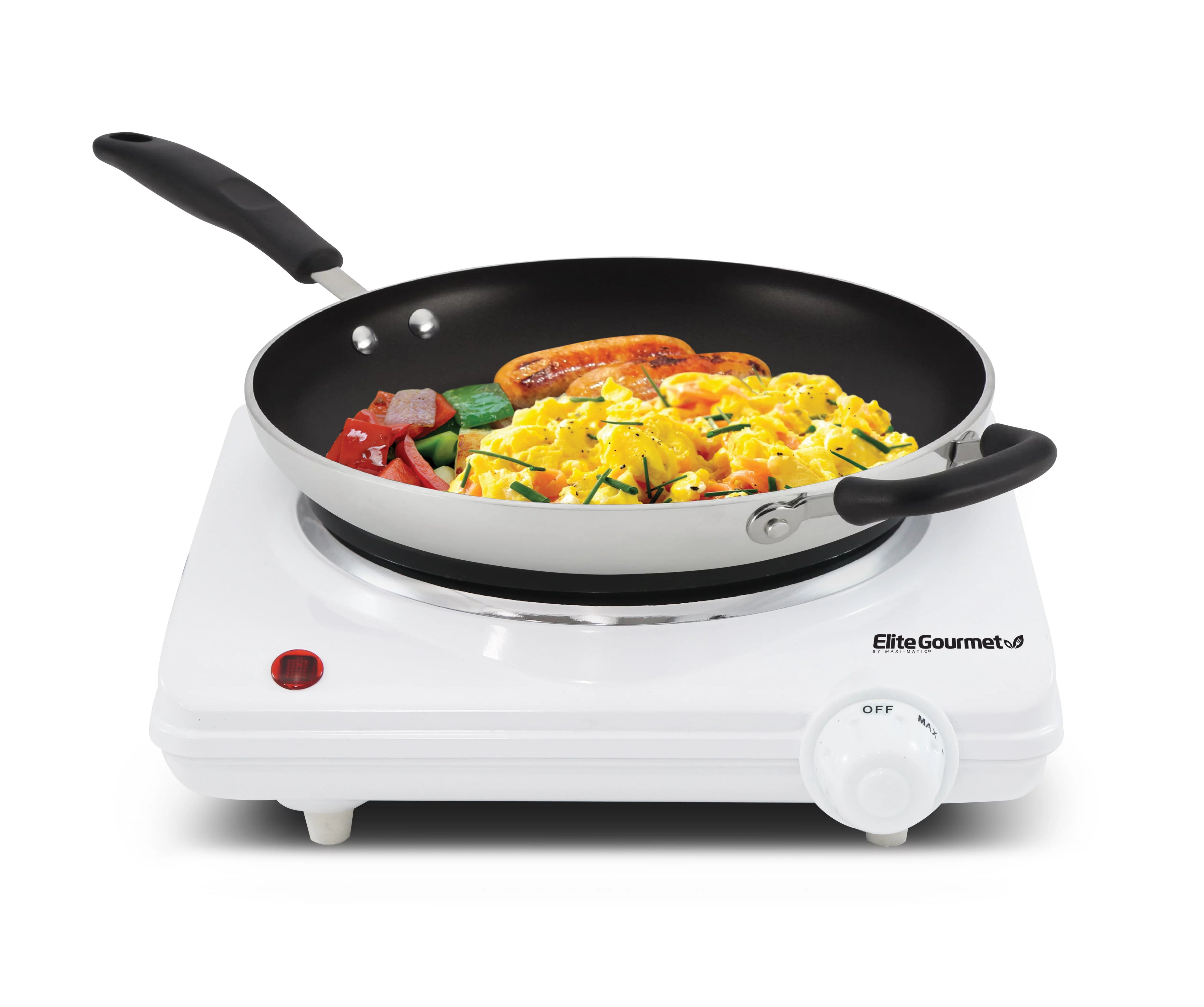Elite by Maxi Matic Cuisine Single Flat Burner Hot Plate S574