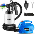 Paint Sprayer, 650W High Power HVLP Spray Gun with 3 Patterns & 800ML Detachable Container, Paint Sprayer for House Painting, Home Interior and Exterior, Furniture, Fence, Walls, Cabinet, Ceiling