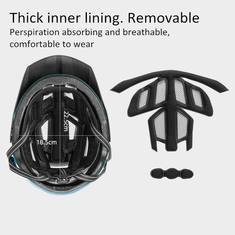 ROCKBROS Adult Cycling Helmet Blue I225210