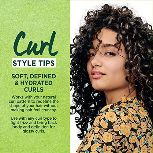Garnier Fructis Style Curl Renew Reactivating Milk Spray for Curly Hair, 5 Fl Oz I601