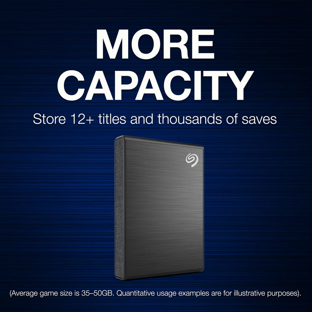 Seagate Game Drive 1TB External SSD for PlayStation Consoles N889076