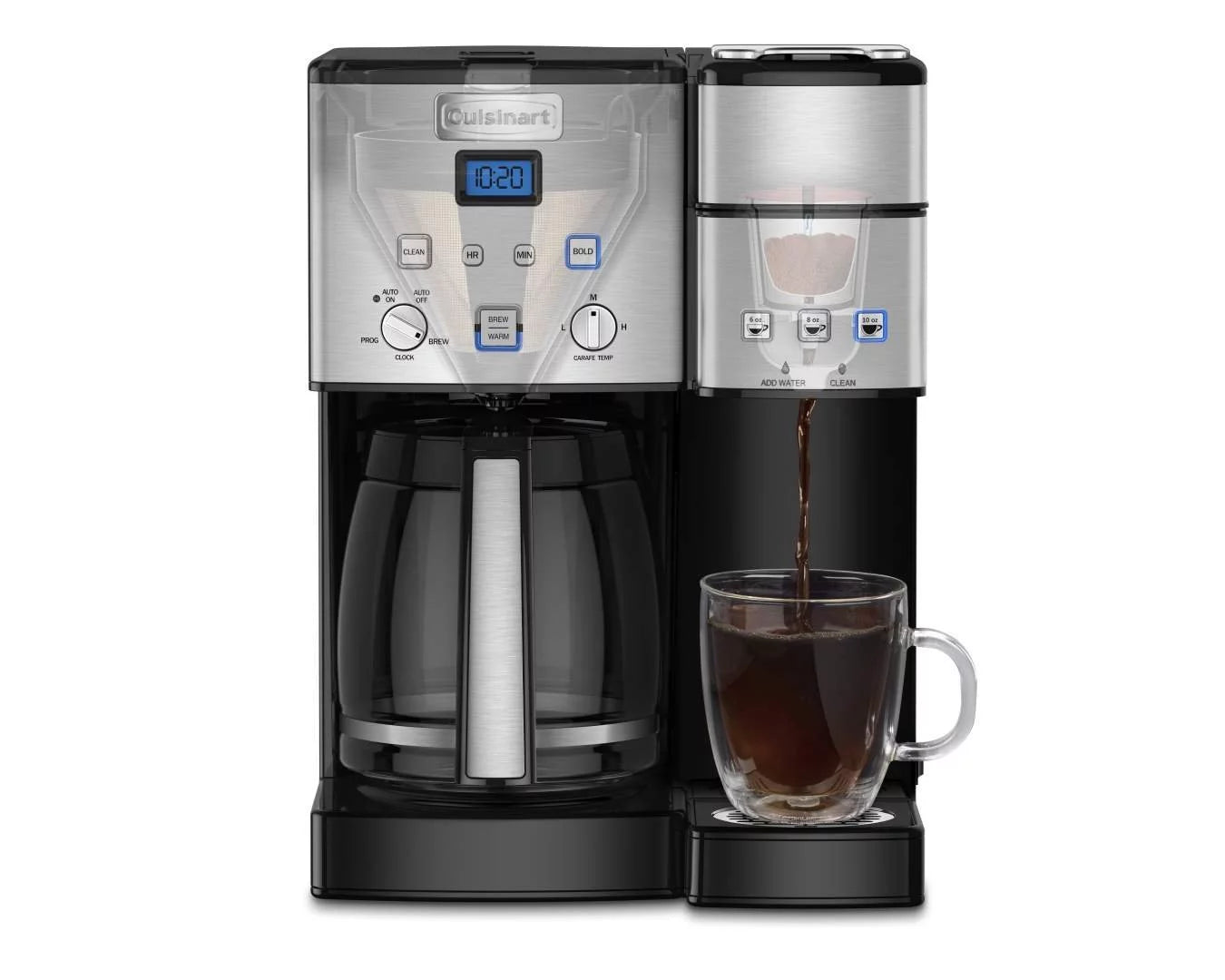 Cuisinart Coffee Center 12 Cup Coffeemaker and Single-Serve Brewer K3765
