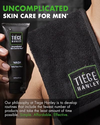 Tiege Hanley Men's Skin Care Set Level 3 with Face Wash, Scrub, Moisturizer, Eye Cream & Serum N18990