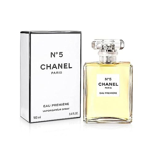No. 5 by Chanel for Women, Eau De Parfum Spray, 3.4 Ounce