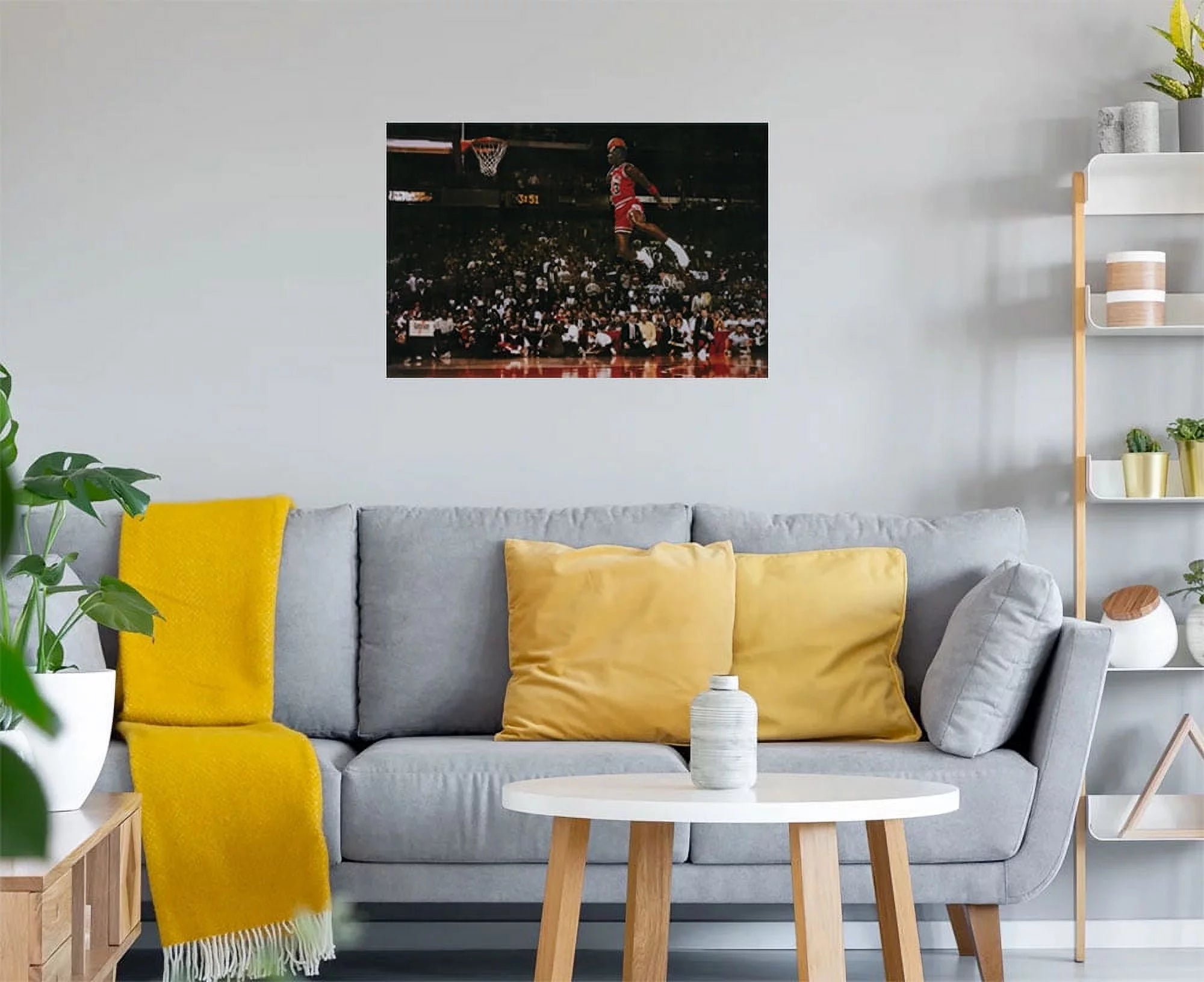 Michael Jordan Poster Amazing Dunk 24x36 Y760