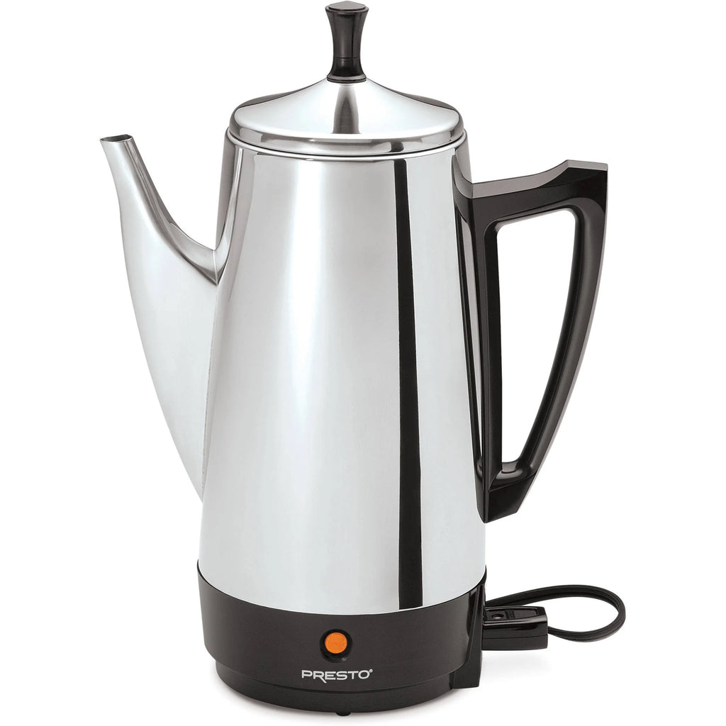 Presto 12 Cup Stainless Steel Coffee Percolator K14363