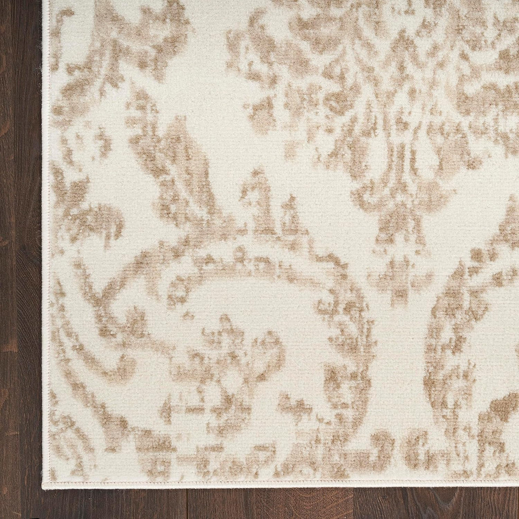 Nourison Jubilant Vintage Ivory Beige 8x10 Area Rug V61041