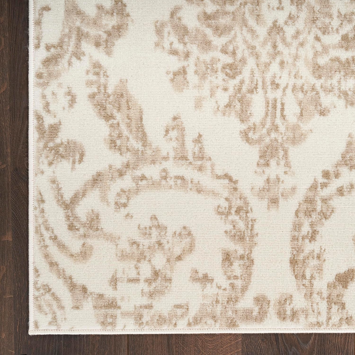 Nourison Jubilant Vintage Ivory Beige 8x10 Area Rug V61041