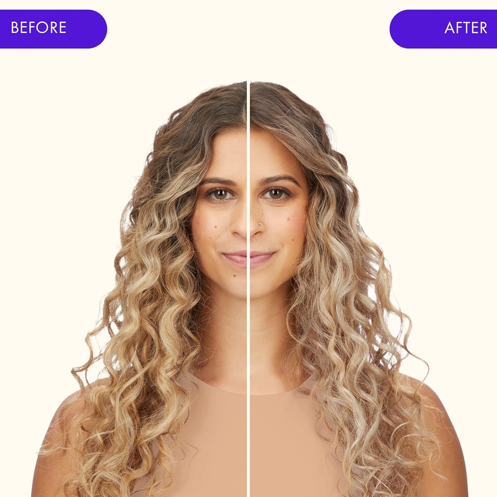 amika bust your brass cool blonde repair shampoo & conditioner, 275ml R784