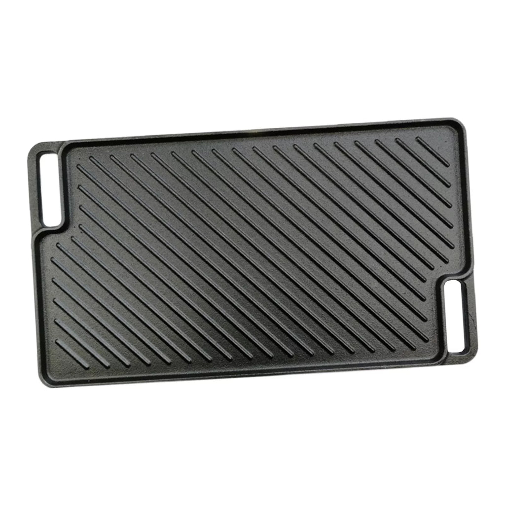 Reversible Cast Iron Griddle for Stovetop BBQ N24232
