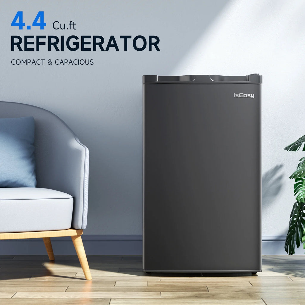 4.4 Cu.Ft Mini Fridge with Freezer for Bedroom, Apartment, Dorm and Office, Black P703899