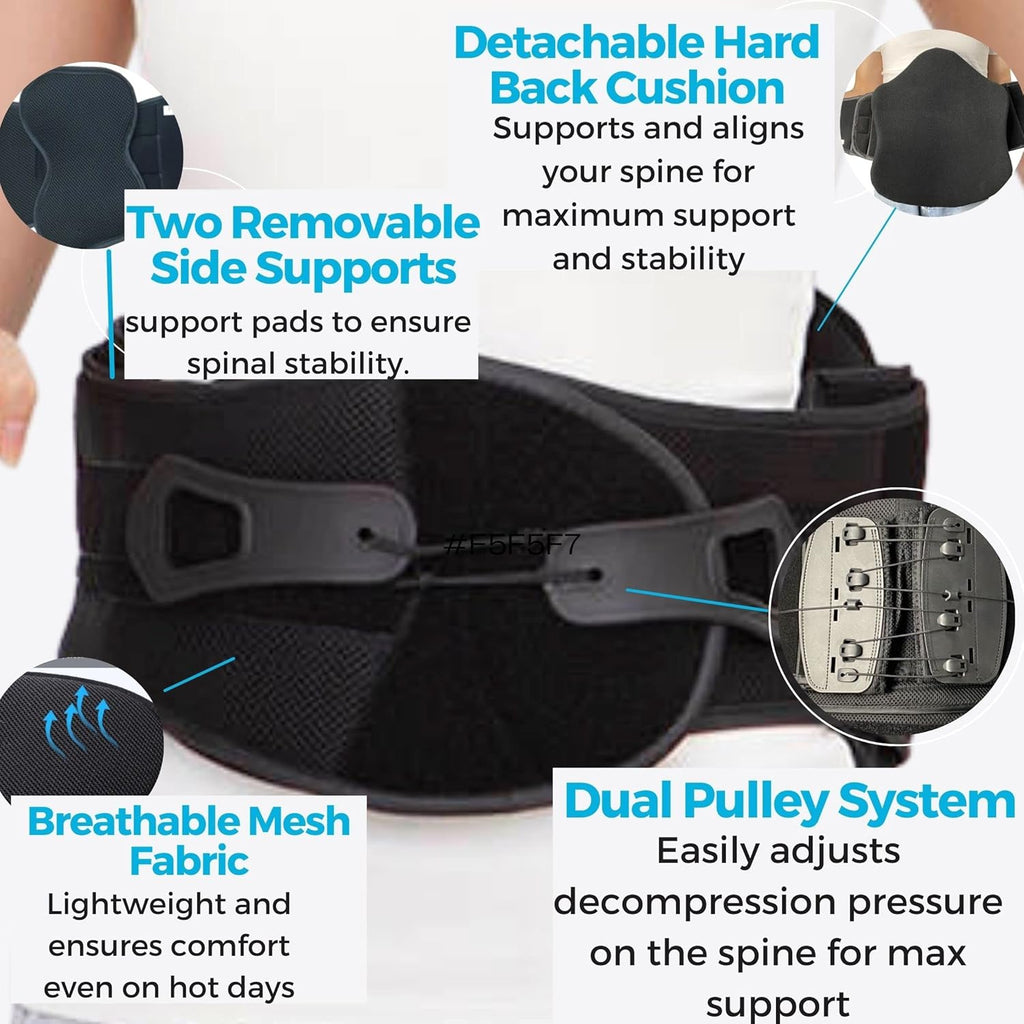 LSO Back Brace for Lower Back Pain Men & Women L0648/L0631 Y6651