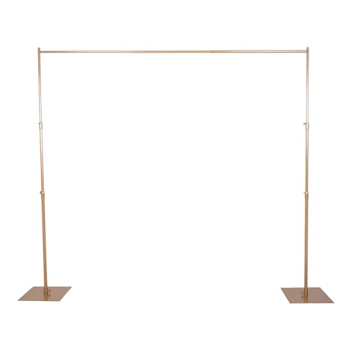 Efavormart 10ft x 10ft Heavy Duty Pipe and Drape Kit with Metal Base O204