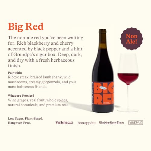 Proxies Red Ember Non-Alcoholic Wine Alternative 750mL W3819