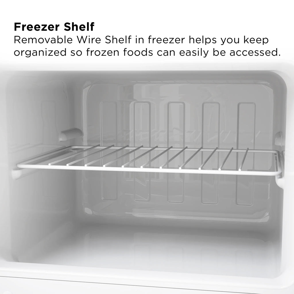 TCL 4.5 Cu. ft. Two Door Refrigerator, Stainless Look Z952853