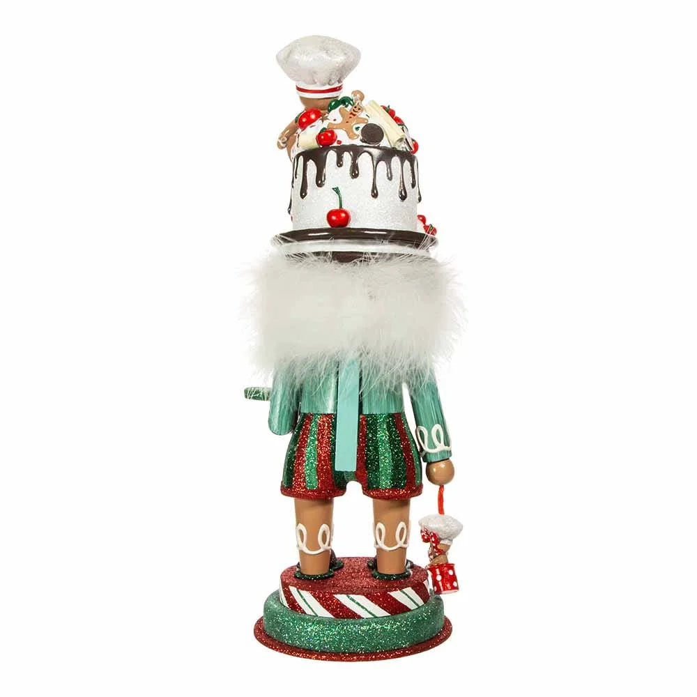Kurt Adler 15-Inch Hollywood Nutcracker with Gingerbread Baker Hat T527780