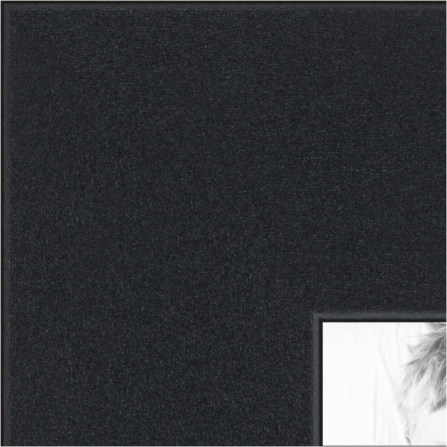 ArtToFrames 28x37 Inch Black MDF Poster Frame with Economy Acrylic B38369