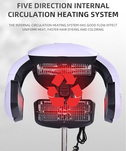 Vertical/Hanging Hair Dryer 700W Salon Color Processor C521