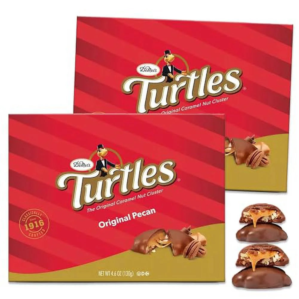 Demet's Turtles Gift Box 4.6oz Pack of 2 E815329