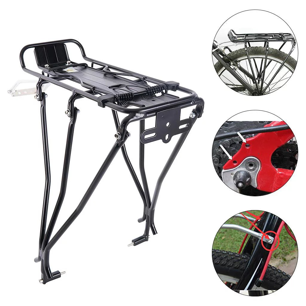 Bike Rack Shelf Rear Luggage Panniers Rack for 26" 28" Mountain Road Bike F84965