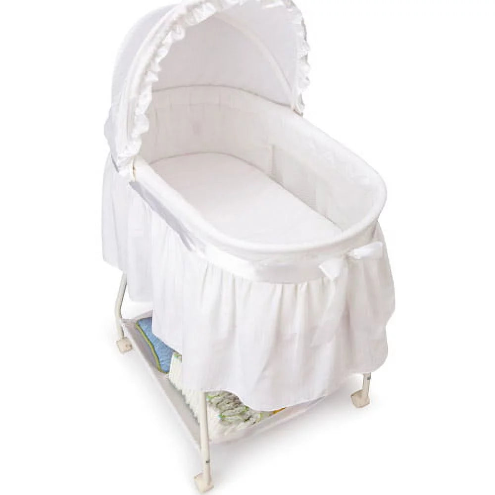 Delta Children Classic Sweet Beginnings Bassinet, White H767123