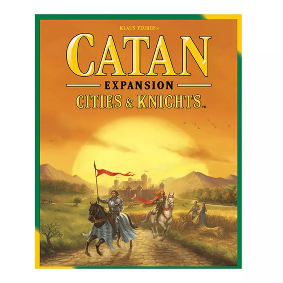 CATAN Cities & Knights Board Game Expansion for Adults and Kids, Ages 12+, 3-4 Players J99079