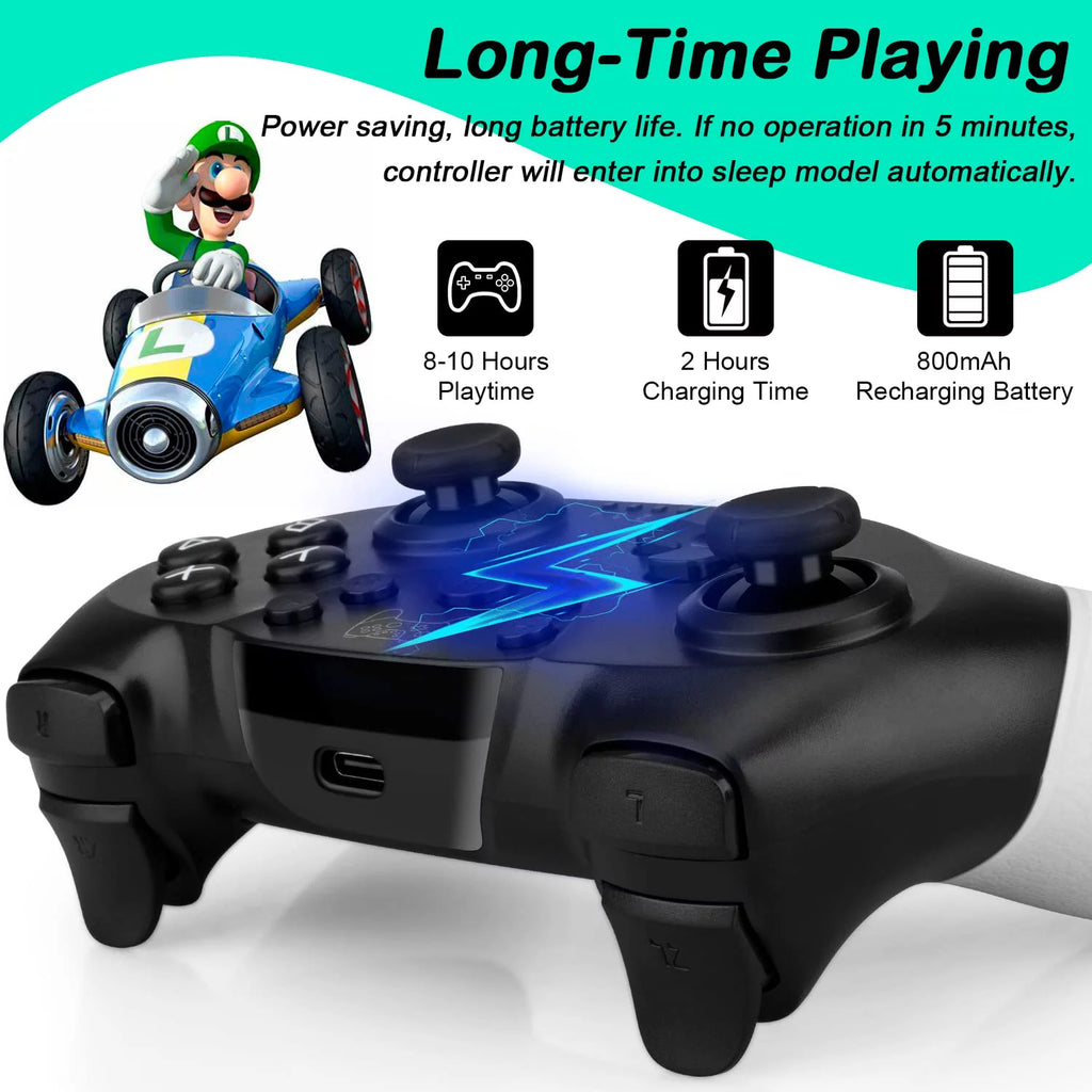 Wireless Controllers for Nintendo Switch/Lite/O with Dual Vibration Z2836