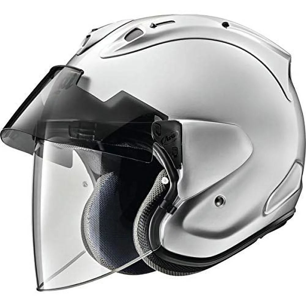 Arai Ram-X Solid Open Face Motorcycle Helmet (M2020D) Aluminum Silver XXL