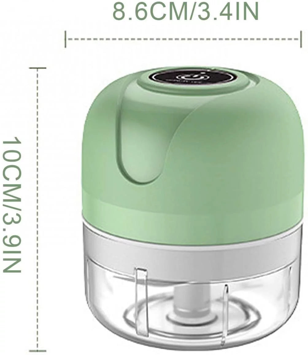 Mini Food Chopper Electric for Garlic, Pepper, Chili, Onion, Celery, Ginger, Meat Q1221