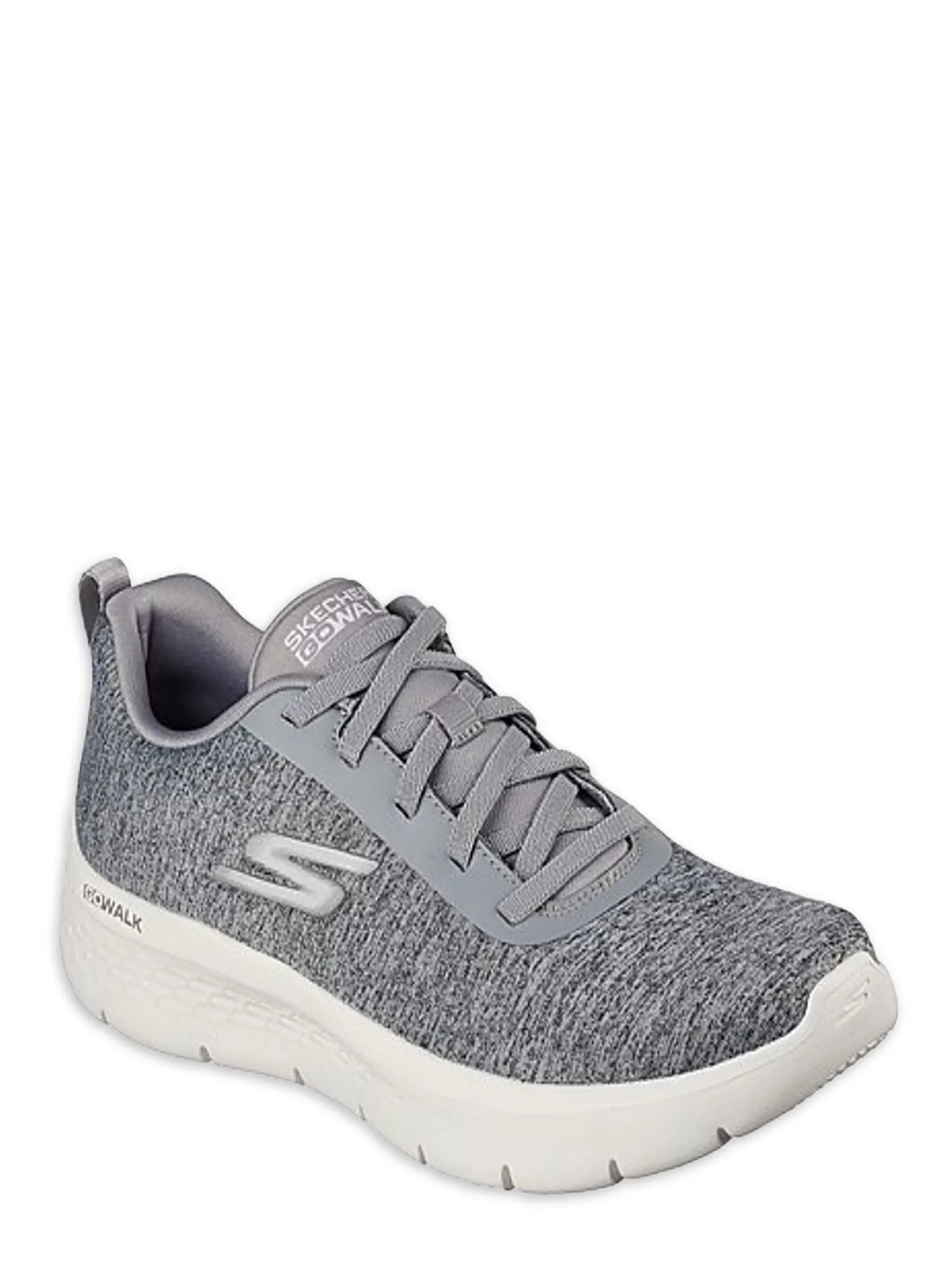 Skechers Women's GOwalk Flex Dazzling Smile Lace-up Comfort Athletic Walking Sneaker