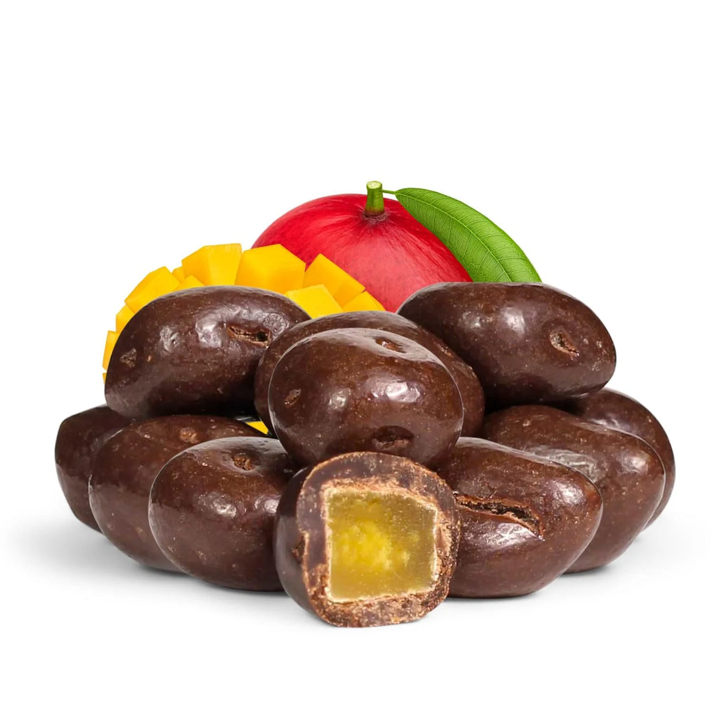 Milk Chocolate Covered Dried Mango by It's Delish, 60 oz Jumbo Container R400404