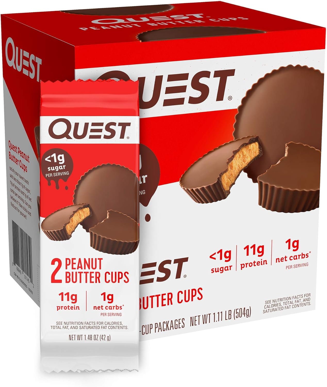 Quest Nutrition Protein Chips, Cheese Crackers & Peanut Butter Cups Variety Bundle F951
