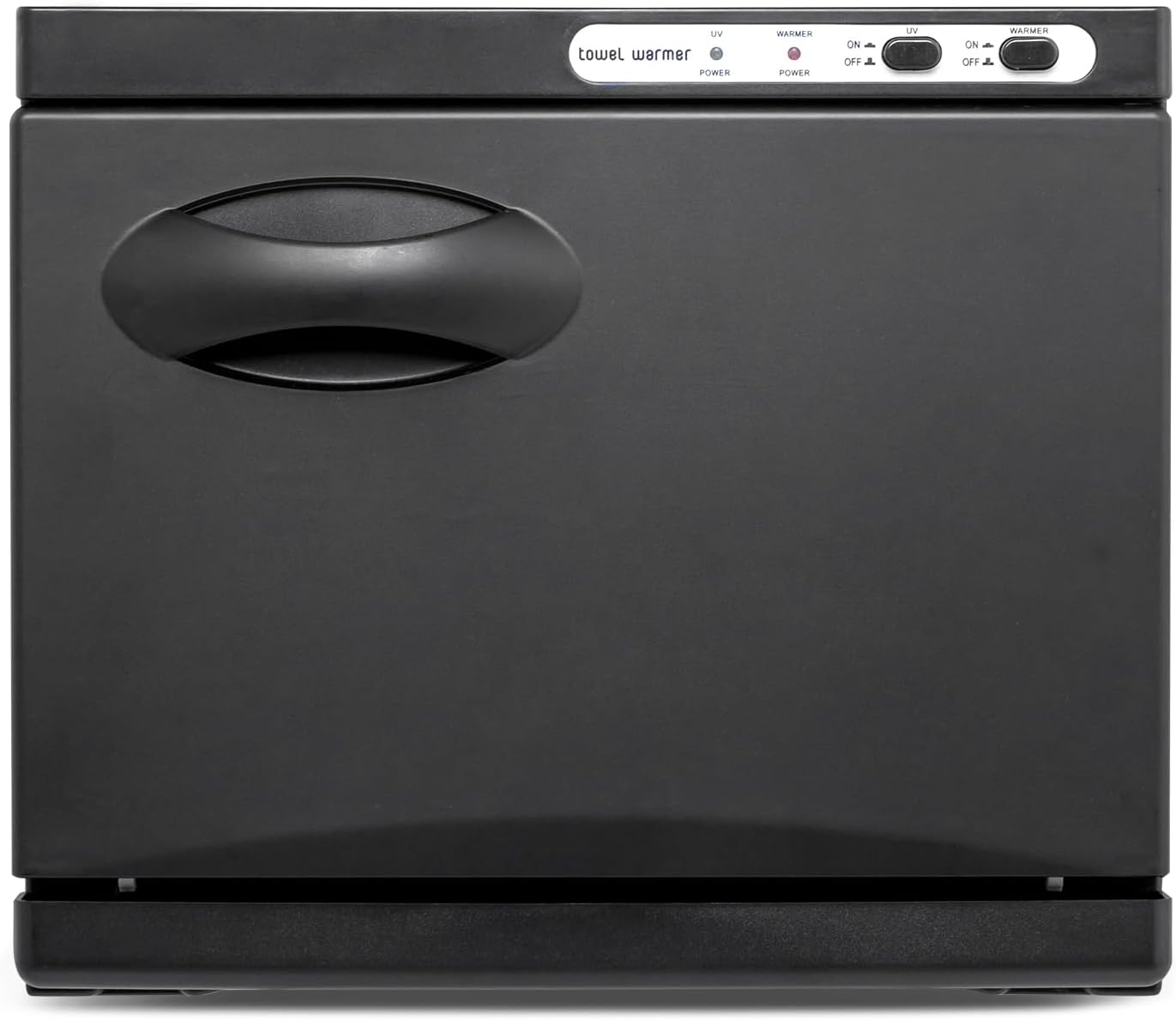 Black Aluminum Towel Warmer Cabinet for Salons & Spas F920198