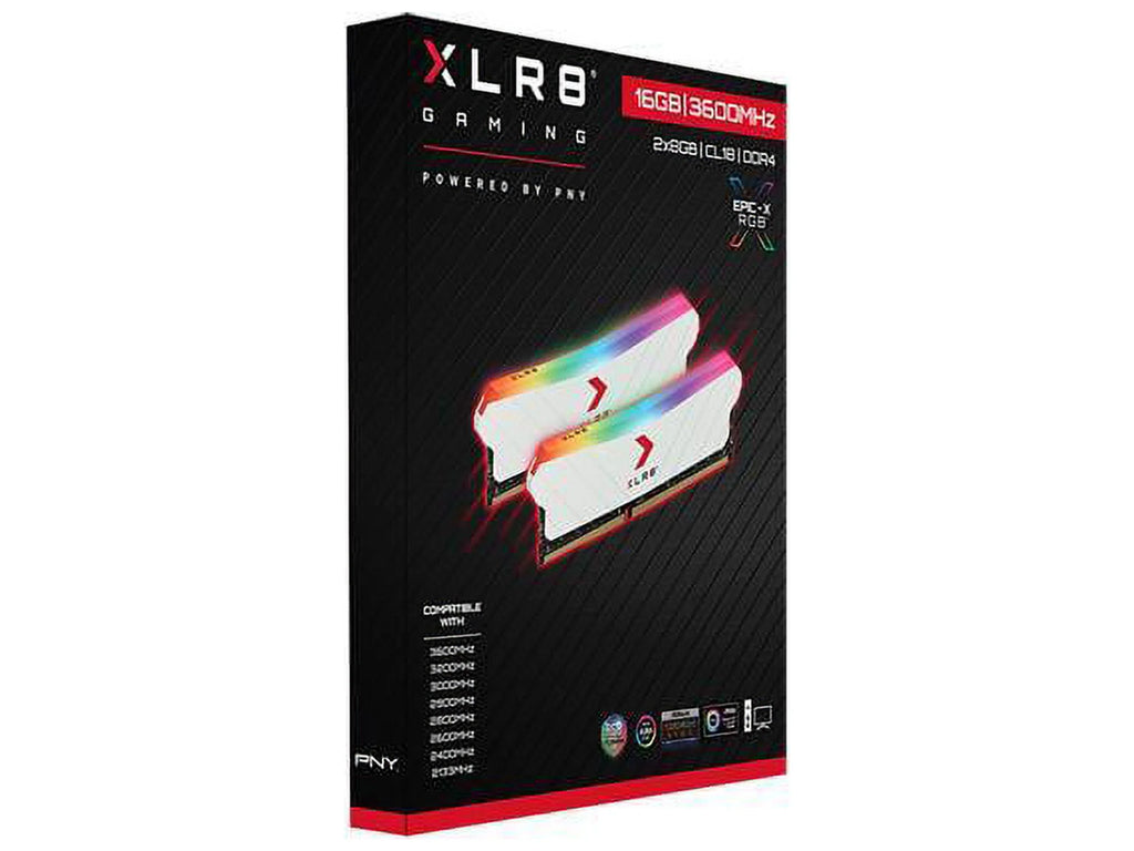 PNY XLR8 Gaming EPIC-X RGB 16GB DDR4 3600 Desktop Memory R8938