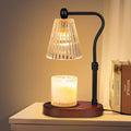 Candle Warmer Lamp - Candle Warmer Lamp with Timer and Dimmer Adjustable Height,Electric Wax Melt Warmer with 2 Bulbs for Scented Jar Candles Home Decor Mother's Day Gifts
