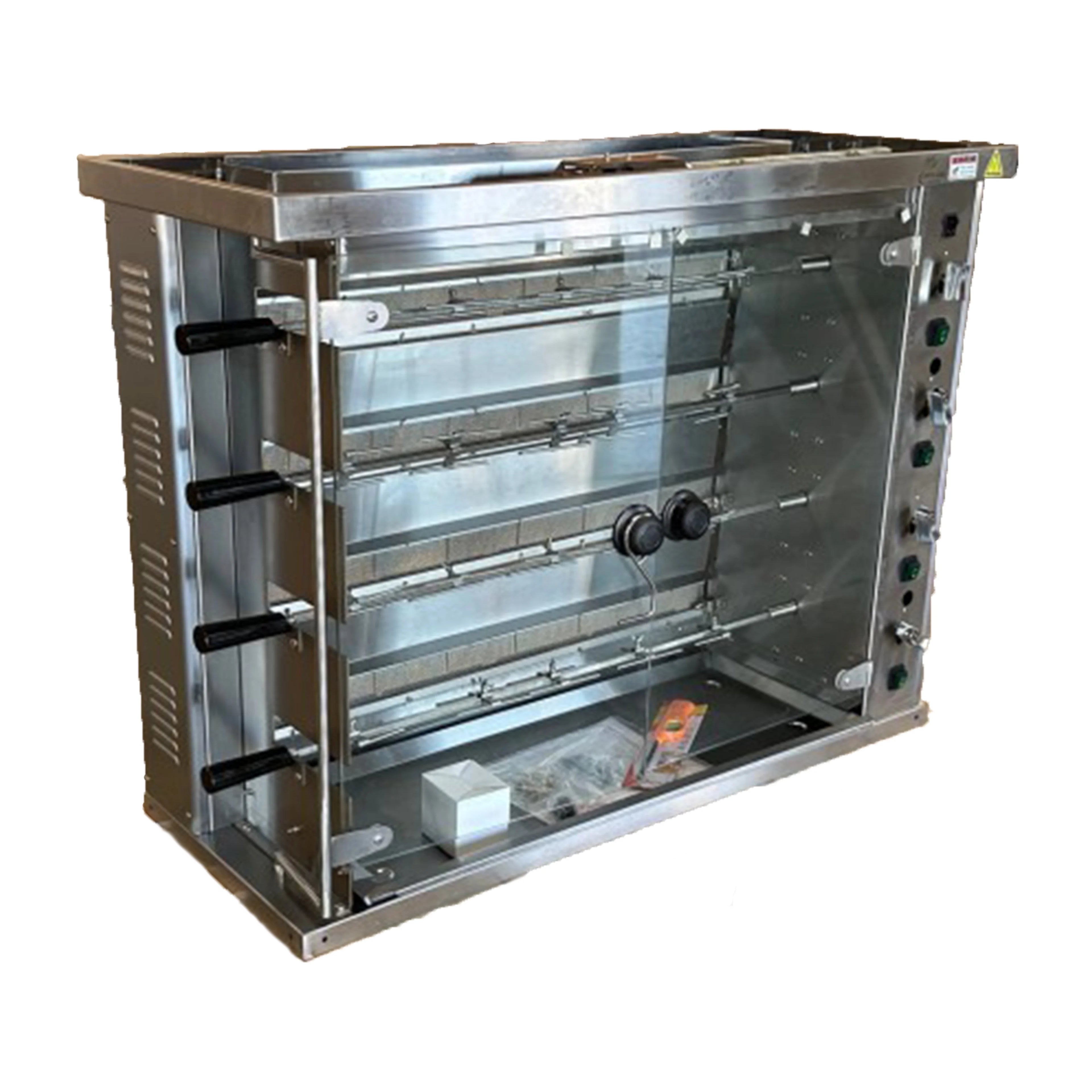 84,000BTU Natural Gas Rotisserie Oven Grill with Auto Rotating Skewers C97445